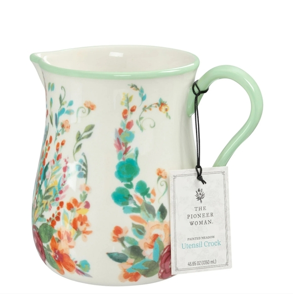 ❤️ New Pioneer Woman Floral Utensils Holder - Picture 7 of 10